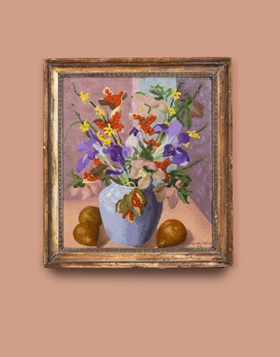 Lot 228 - Cedric Morris (1889-1982) Flowers and Pears,...
