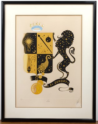 Lot 257 - Erté (Romain de Tirtoff) (1892-1990) 'Zodiac:...