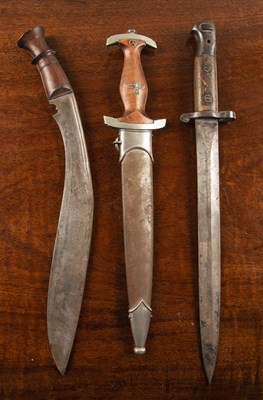 Lot 189 - S.A. dagger German, Second World War NSKK with...