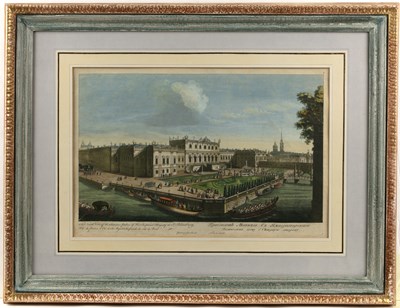 Lot 85 - A pair of 18th century hand coloured...