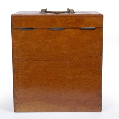 Lot 134 - An early 20th century mahogany medical cabinet...