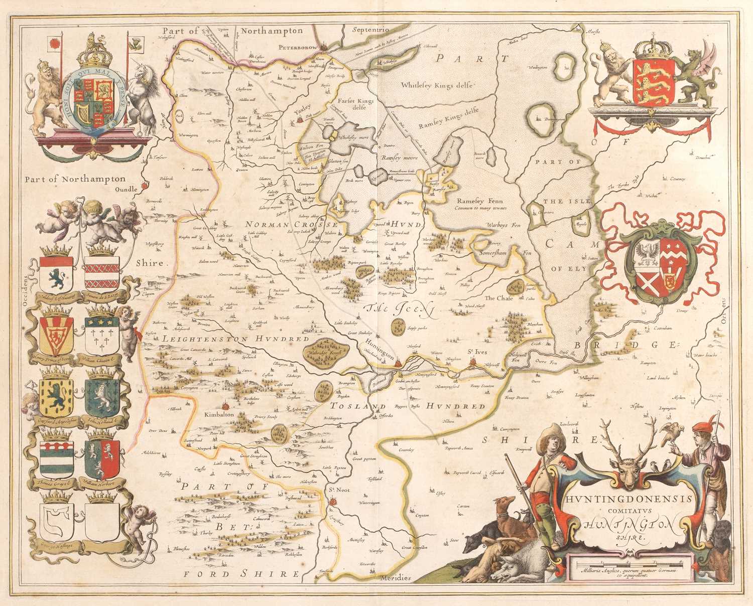 Lot 168 - Antiquarian map Jan Jansson (Cartographer) of...