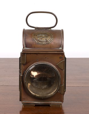 Lot 297 - Merryweather & Sons of London copper and brass...