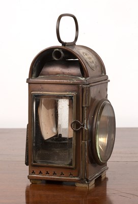 Lot 297 - Merryweather & Sons of London copper and brass...