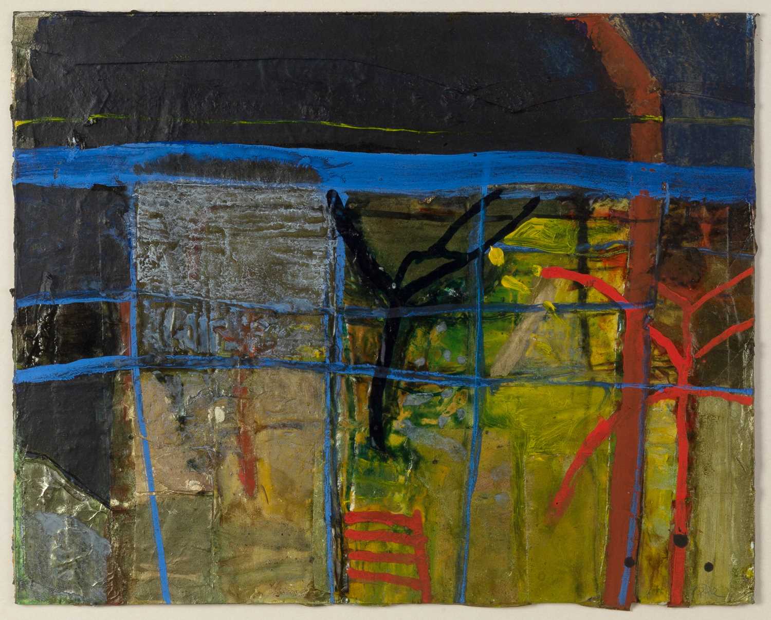 Lot 49 - Barbara Rae (b.1943) Autumn Fence, 1990 signed...