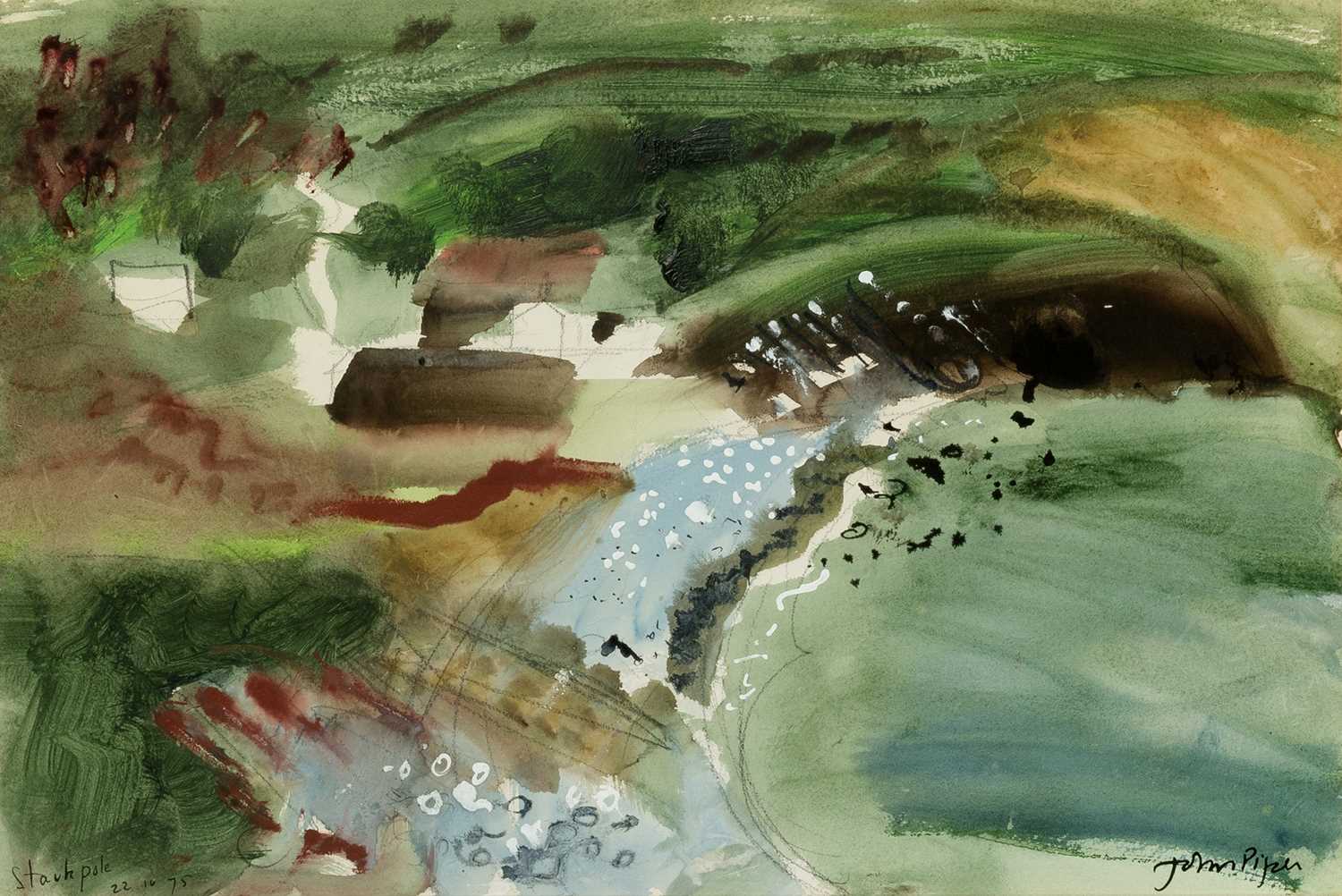 Lot 56 - John Piper (1903-1992) Stackpole, 1975 signed...