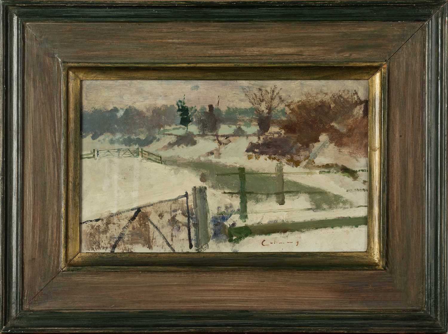 Lot 71 - Fred Cuming (1930-2022) Winter Landscape