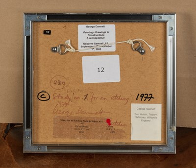 Lot 28 - George Dannatt (1915-2009) Study for an...