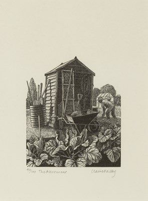 Lot 121 - Claire Dalby (b.1944) The Allotment 46/100,...