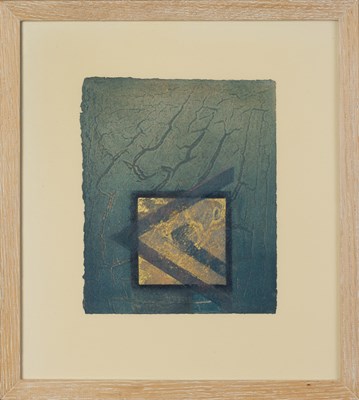 Lot 107 - Peter Dover (b.1954) Pyramid relief monoprint...