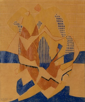 Lot 80 - Claude Flight (1881-1955) Abstract Dancing...