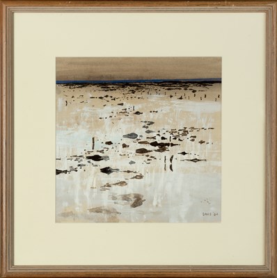 Lot 17 - Lawrence Daws (b.1927) Beach at Low Tide, 1964...