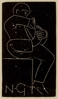 Lot 33 - Eric Gill (1882-1940) Toilet, 1923 wood...