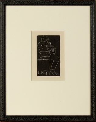 Lot 33 - Eric Gill (1882-1940) Toilet, 1923 wood...