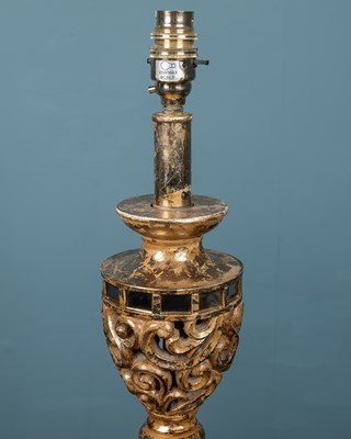 Lot 113 - Two pairs of table lamps