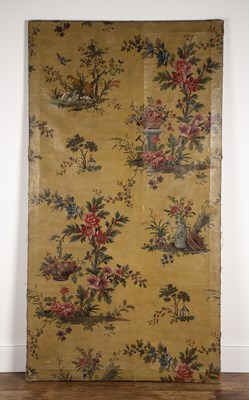 Lot 3 - Large painted panel in the manner of...