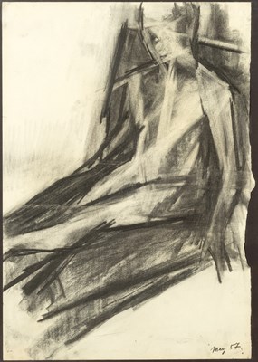 Lot 120 - Dorothy Mead (1928-1975) Seated Figure, May...