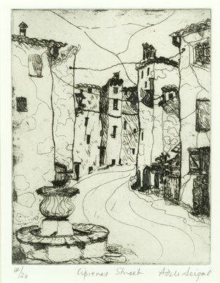 Lot 132 - Adele Seigal (20th Century) Cipienes Street...