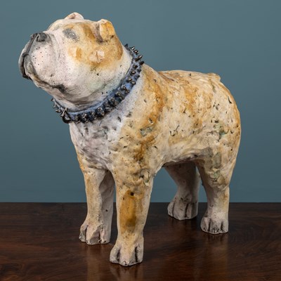 Lot 239 - A modern Art Pottery bulldog