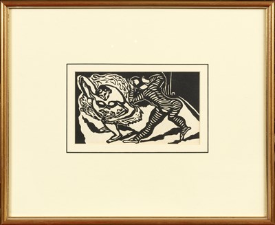 Lot 118 - Edward Wolfe (1897-1982) Ballet, 1918 woodcut...
