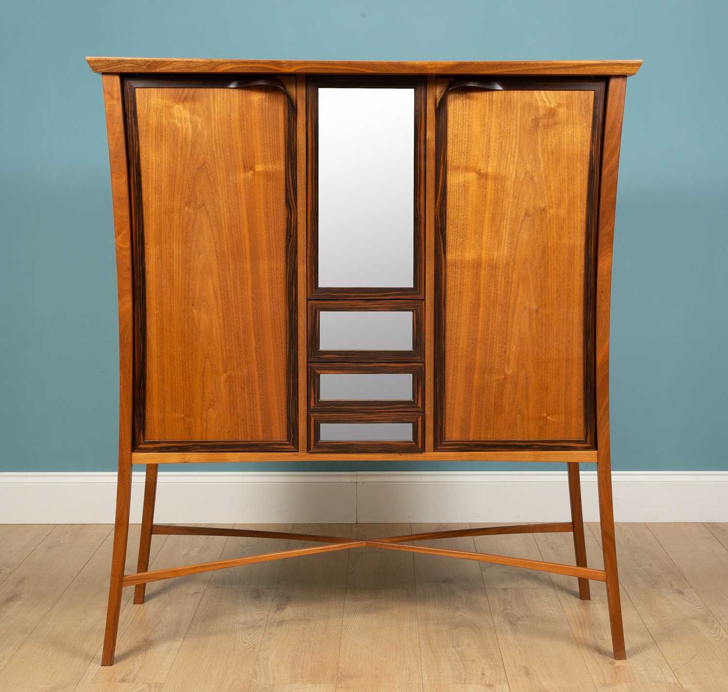 Lot 87 - Gordon Kent (Contemporary) Walnut and Macassar...