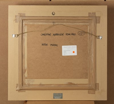 Lot 382 - Christine Woodside (b.1946) New Moon signed...