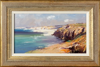 Lot 266 - Ken Knight (b.1956) Coastal Path to...