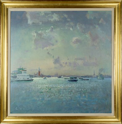 Lot 225 - Fred Cuming (1930-2022) Venice from the Lagoon...