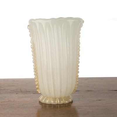 Lot 374 - Barovier & Toso for Murano Glass vase with...