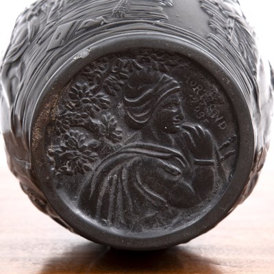 Lot 231 - Black basalt copy of the Portland Vase...