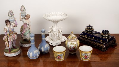 Lot 273 - Group of porcelain mostly 19th Century, to...