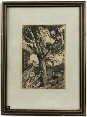 Lot 139 - Alphonse Legros (1837-1911) 'Sans Titre',...