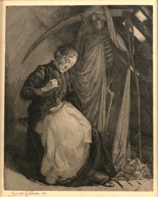 Lot 139 - Alphonse Legros (1837-1911) 'Sans Titre',...