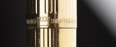 Lot 194 - A Parker Frontier fountain pen, two Jaguar...