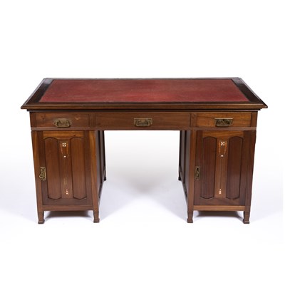 Lot 197 - Austrian school Secessionist mahogany pedestal...