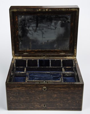 Lot 198 - A William IV Sampson Mordan and co coromandel...