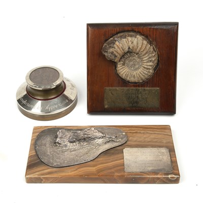 Lot 183 - Three awards presented to The Rt Hon Sir...