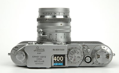 Lot 392 - A 1956 Leica IIf Rangefinder camera, Serial No....