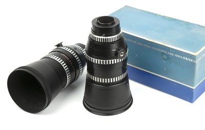 Lot 394 - A Carl Zeiss Jena DDR S f/2.8 f=180 lens. Nr...