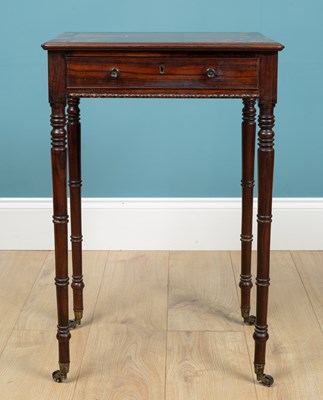 Lot 48 - A Regency rosewood small table