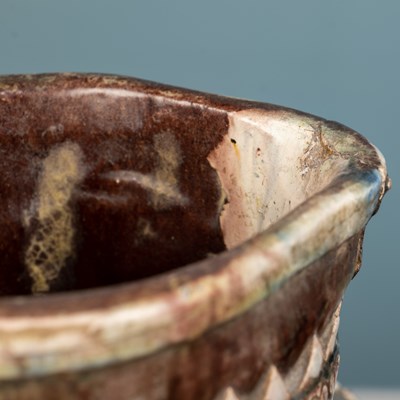 Lot 191 - A Castle Hedingham art pottery harvest pitcher