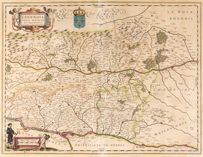 Lot 173 - Map of Lionnois Forest, Beaviolois, et...