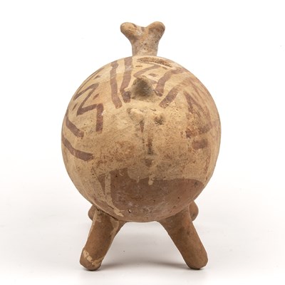 Lot 253 - A pre-Columbian Chancay pottery Llama, 32cm in...
