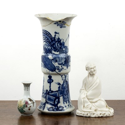 Lot 45 - Group of three pieces Chinese including a...