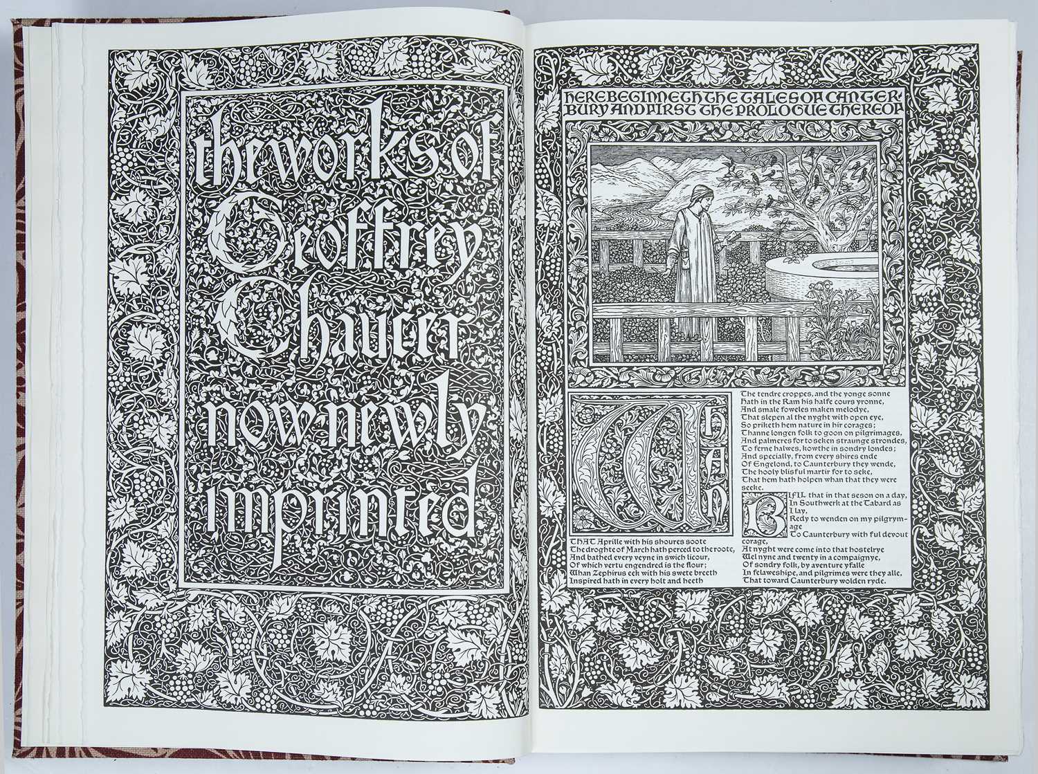 Lot 423 - Basilisk Press. The Works of Geoffrey Chaucer...