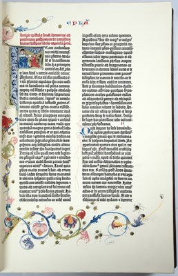 Lot 424 - Pageant Books. A facsimile of the Gutenberg...