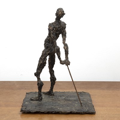 Lot 106 - Peter Laszlo Peri (1899-1967) bronzed resin...