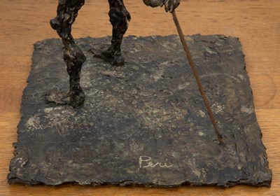 Lot 106 - Peter Laszlo Peri (1899-1967) bronzed resin...