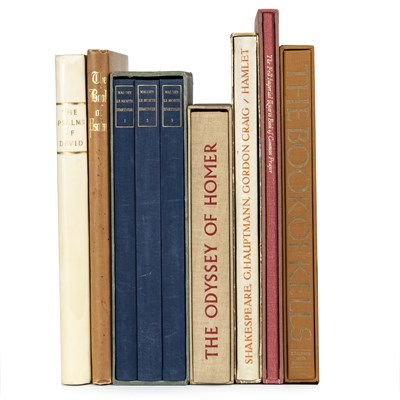 Lot 439 - Rampant Lions Press. 'The Psalms of David'....