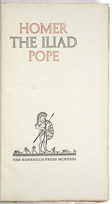 Lot 440 - Nonesuch Press: Homer, The Odyssey and The...